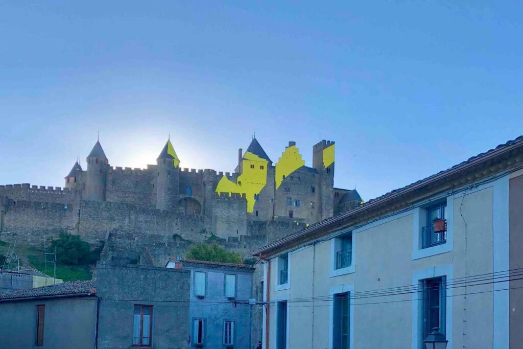 Le Templier Vue Cite Pied Cite Medievale Neuf Καρκασόν Εξωτερικό φωτογραφία